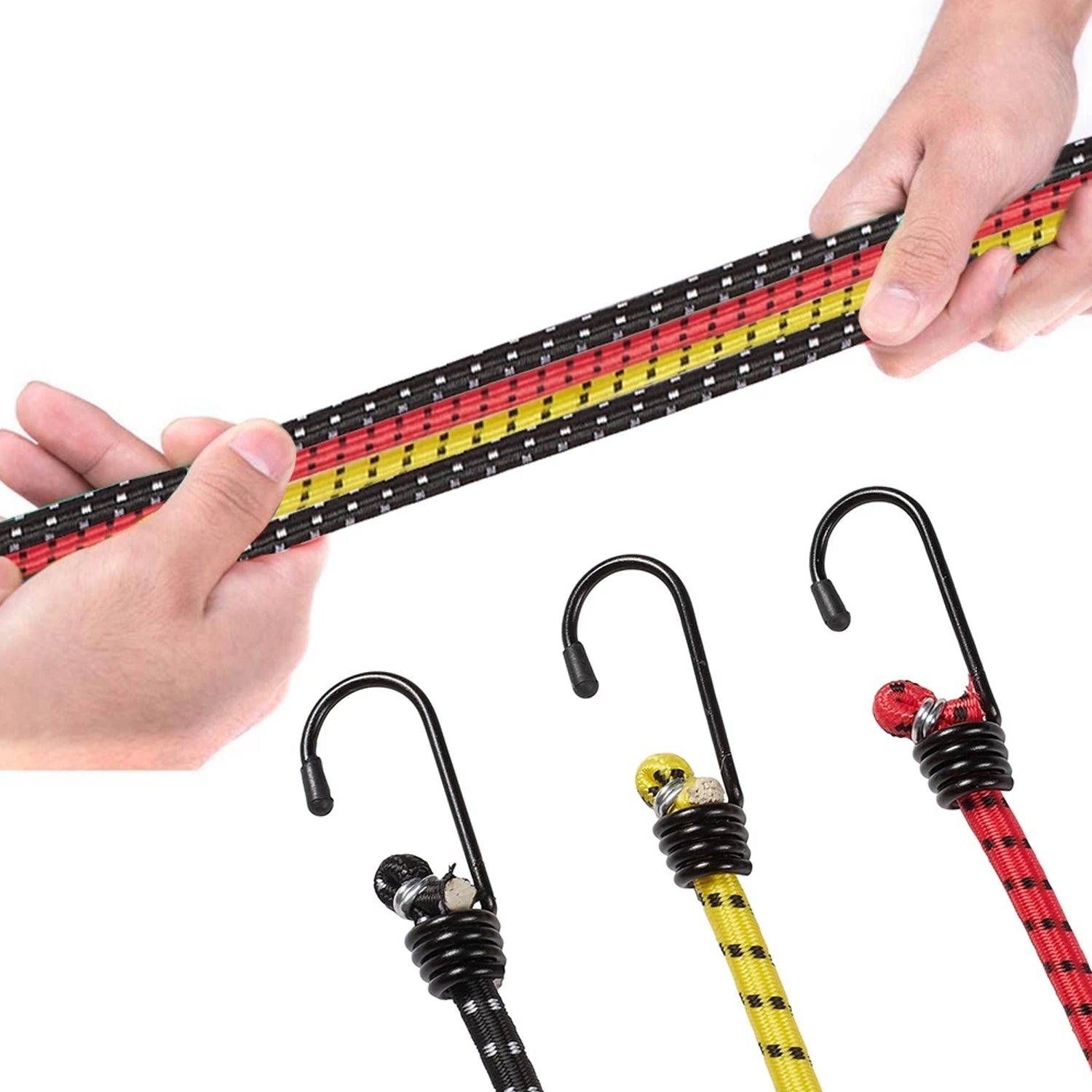 9008 Bungee Rope 4 Feet for holding and supporting things including all types of purposes. 9008 Bungee Rope 4 Feet for holding and supporting things including all types of purposes.